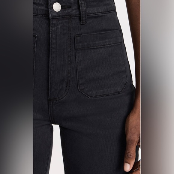 Rollas High Rise Wide Leg Black Sailor Jean BNWT - Picture 2 of 8